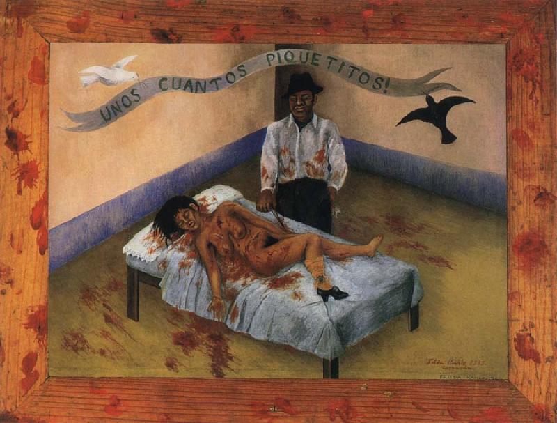 A small stab, Frida Kahlo